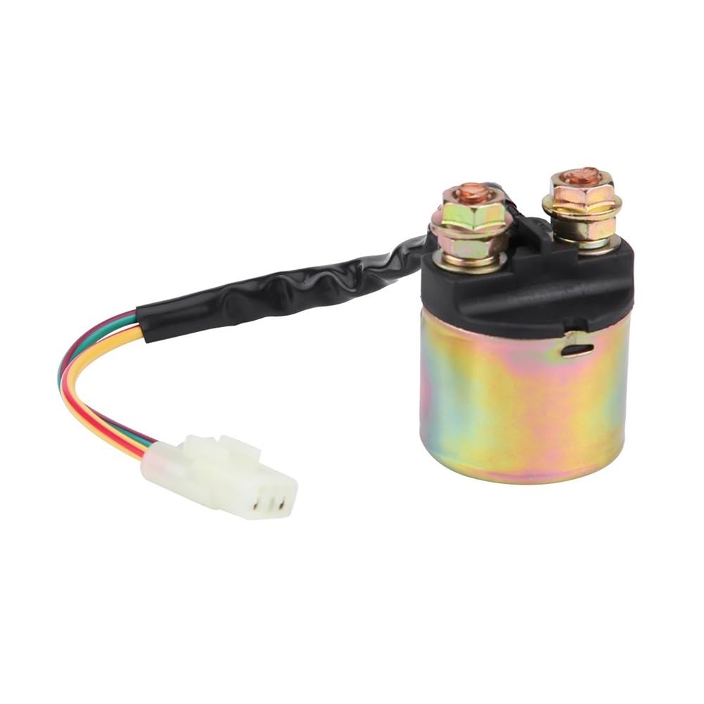 Starter Relay Solenoid Switch Motorcycle Electrical Starter Solenoid Relay with 17cm Cable Replacement Parts for TRX300,TRX350,TRX90,1988-2000