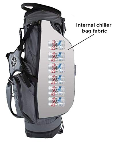 Golf Gods - Cool Tech Semi-Waterproof Stand Bag - Grey #TOP2