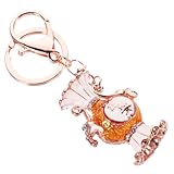 Llavero creativo: diseño exquisito en forma de jarrón, creativo e interesante, diseño de llavero conveniente, fácil de transportar, llavero