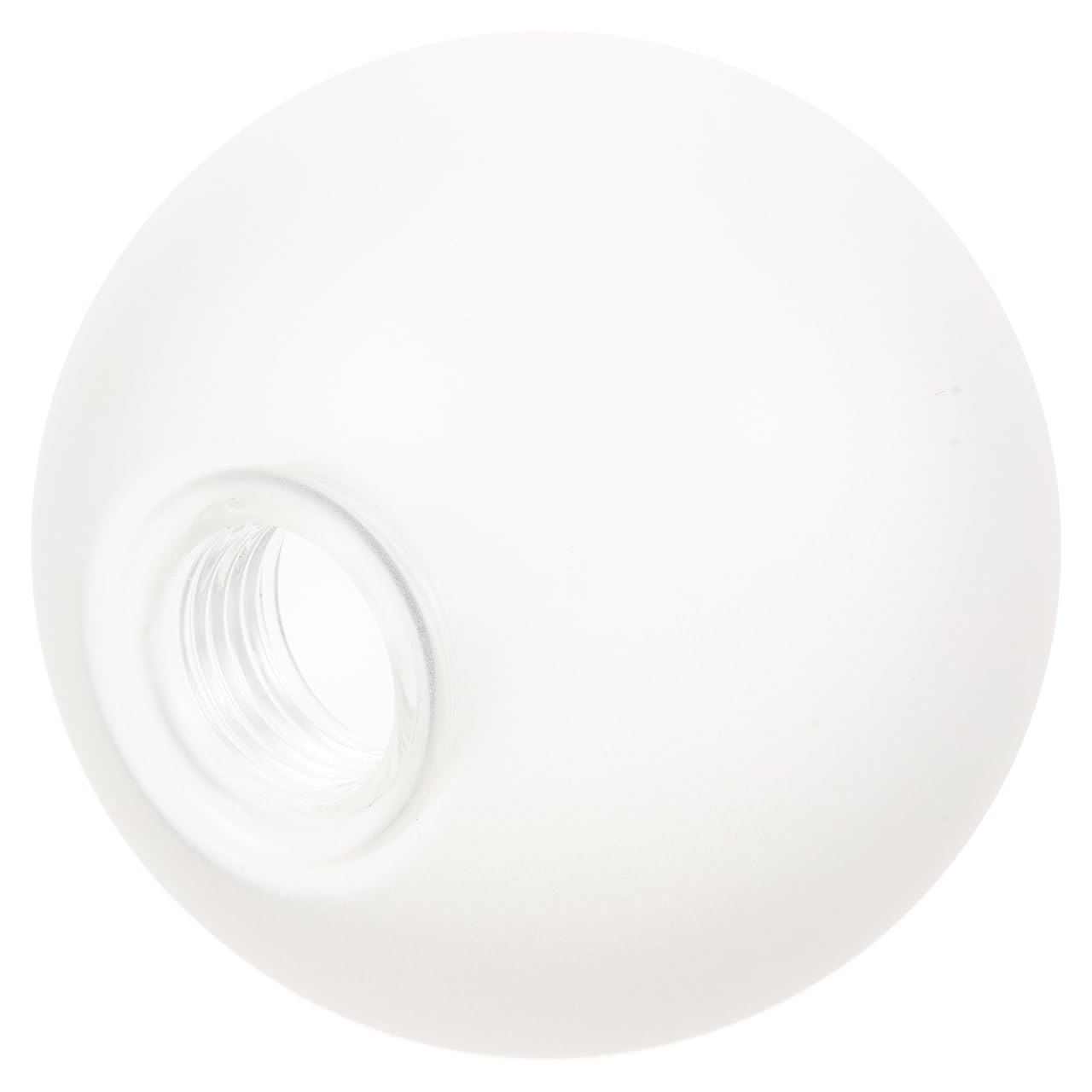 HOMSFOU Frosted Glass Globe Shade 80mm G9 for Pendant Lights