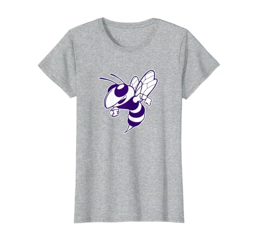 Deep Creek High School Hornets T-Shirt, Women, Heather Grey, Large