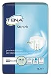 TENA Stretch Super Brief, Medium / Regular, Heavy Absorbency, 67902 - Case of 56
