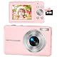 Nicamery Digitalkamera in Pink mit 44MP und 1080P HD für Anfänger