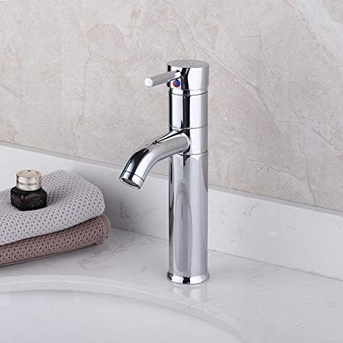 Robinets de lavabo de salle de bains mitigeur à trous uniques