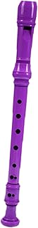 soprano recorder instrument Recorder Flute treble 8-hole beginner students universal eight-hole entry-level flute musical instrument purple