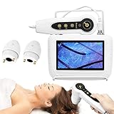 Skin Diagnosis Hair Analyzer MultiFunctional Scalp Detector Moisture Oil Analyzer Machine 50X 200X with 5 Inch Screen