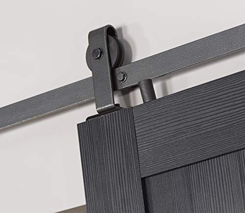 Ltl Home Products Mlb3684Hkd Millbrooke Ready To Assemble Pvc Barn Door Kit, 36" X 84", White #TOP3