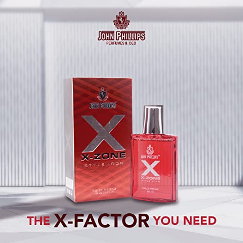 Image of John Phillips Chocolate & X-X Zone 60 ml + 60 ml Eau De French Perfume - Unisex Perfume For Men & Women