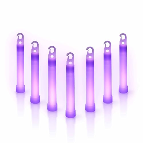 Windy City Novelties - 50 Pack - 4" Premium Glow Sticks (Purple)