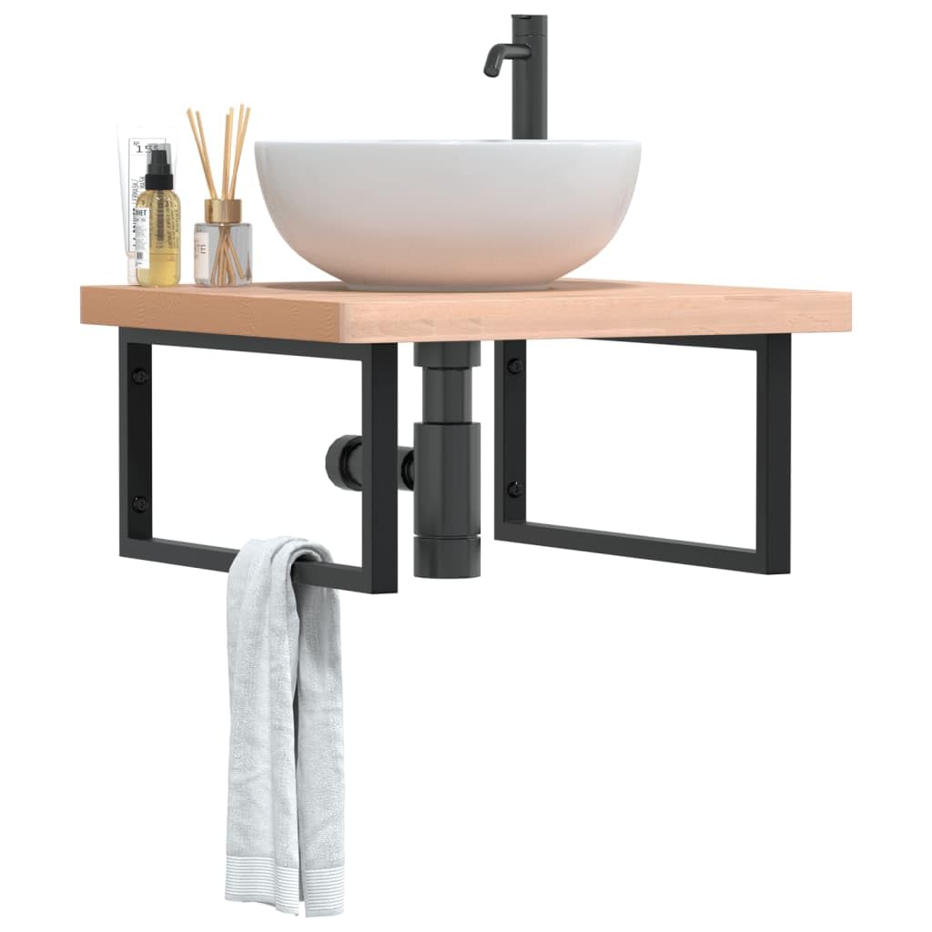 Meuble lavabo suspendu 60 cm pour résoudre le manque de rangement sous évier