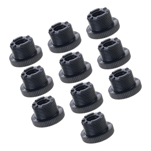10PCS Microphone Screw Adapter 3/8" to 5/8" Male Mic Thread Screw Mic Mount