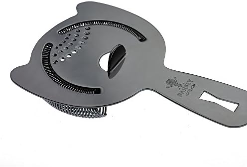 Barfly Heavy Duty Spring Bar Strainer, Gun Metal Black - Thumbnail 3