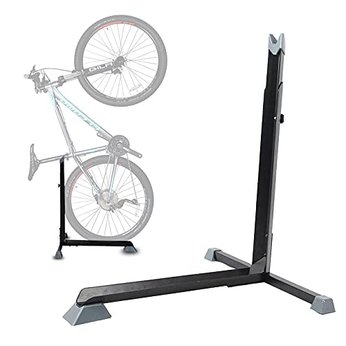FBJAMZ Bicycle Stand Park Bike Stand,Park Bike Stand Height Adjustable,Bike Work Stands (#1 Style)