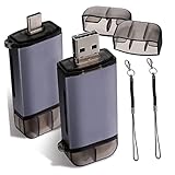 Multifonction : ce lecteur de carte a conçu trois interfaces et trois extensions, il prend en charge le téléphone d'ordinateur et les appareils de type c, ainsi qu'une interface de transfert rapide de, et usb, lecteurs de cartes usb, manille de clé