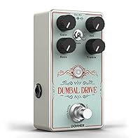 【Classic Dumble Overdrive】Based on the legendary Dumble ODS amps, Dumbal overdrive pedal can be described as a faithful recreation of the classical dumble overdrive. Our classic-inspired dumble sound with a creamy and smooth texture carries you back ...