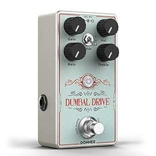 【Classic Dumble Overdrive】Based on the legendary Dumble ODS amps, Dumbal overdrive pedal can be described as a faithful recreation of the classical dumble overdrive. Our classic-inspired dumble sound with a creamy and smooth texture carries you back ...