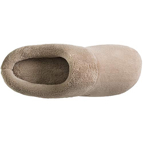 Isotoner Womens Classic Slippers, Taupe, 7.5-8 Us #TOP1