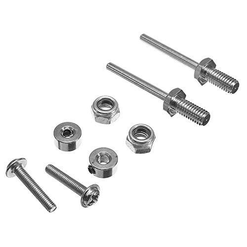 Aontoky 1 Set Aluminum 25-40 Class Landing Gear Wheel Kit Diy Parts For Rc Airplane Jet #TOP2