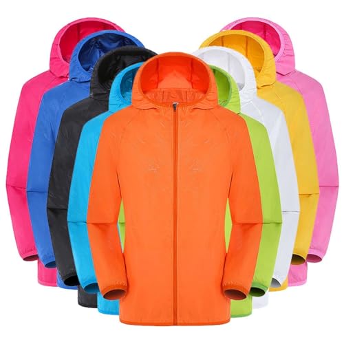 Veste de pluie pour homme et femme, Imperméable, Coupe-vent, Respirante, Coupe-vent, Printemps été,… – Vignette