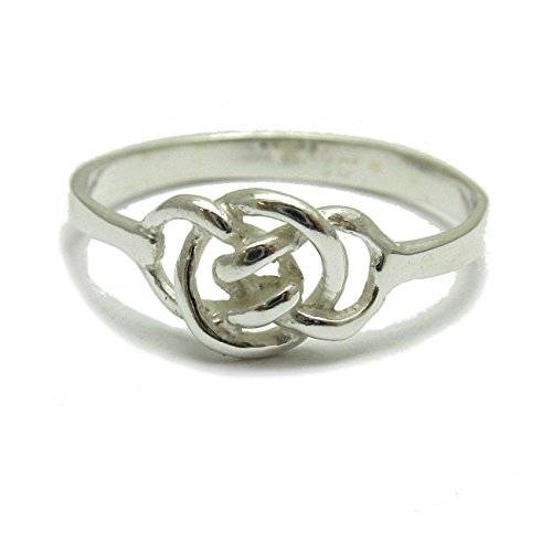Bague en argent massif 925 Nœud Empress : finis les bijoux qui ternissent et irritent la peau