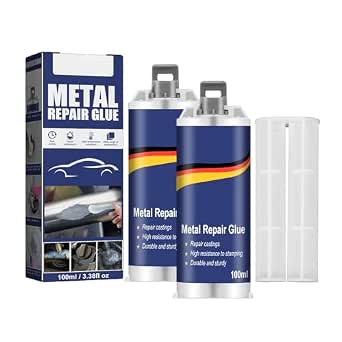 Colle Forte Epoxy Pour Métal - Soudure à Froid & Réparation De Pièces Moulées - Neuf