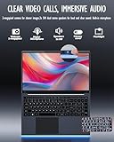 17 inch Laptop Computers,12th Generation Processor N95 4C 4T(Up to 3.4Ghz),16GB DDR4 RAM 512GB SSD,1920*1080,10000mAh Large Battery,Type-C(Date), WiFi5,BT,RJ45,Dual Stereo Speakers, Backlit Keyboard - Image 6