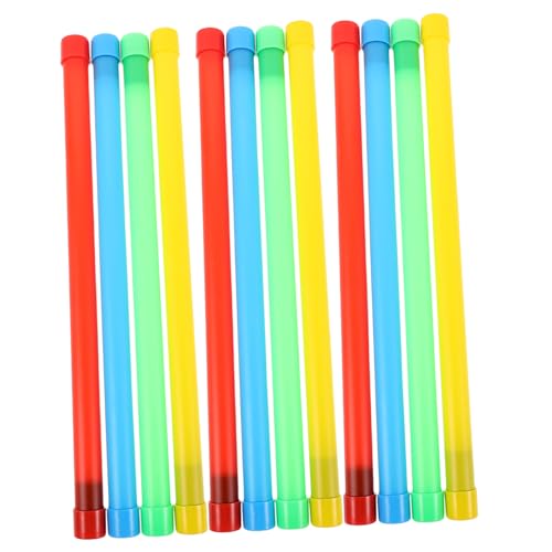 BESPORTBLE 12pcs Plastic Groan Tube Noisemakers for Boys and Girls, Mixed Color Large Sound Stick Toys, Creative Toddler Noise Tubes for Party Favors and Goodie Bags