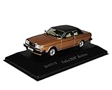 Aus Metall mit Plastikteilen Volvo 262C Bertone Beige Schwarz Coupe 1974-1984 1/43 Atlas Modell Auto