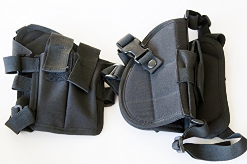 Shoulder Holster For 1911 9Mm & Glock Concealment - Ambidextrous Fit For Men With Big & Tall Comfort Adjustment #TOP1