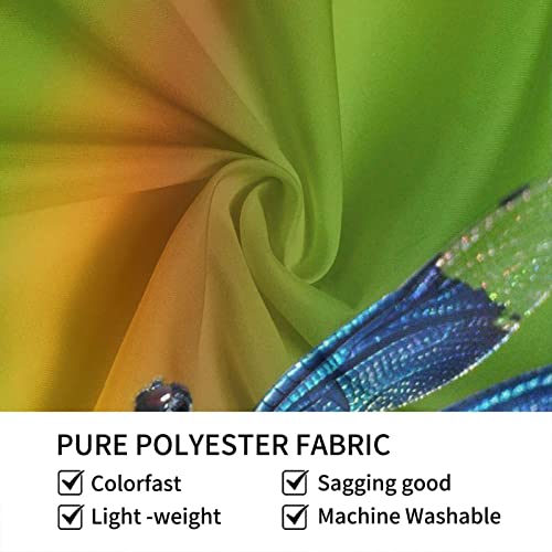 Purple Blue Dragonfly Print Indoor Tapestry Wall Hanging Print Tapestries Home Art Decor Large Size 59Ã—59 Inches For Living Room Bedroom Office And Study #TOP5