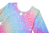 Arshiner Mädchen Gymnastik Trikot Kinder Langarm 4 Teiliges Gymnastikanzüge – Ansicht 3