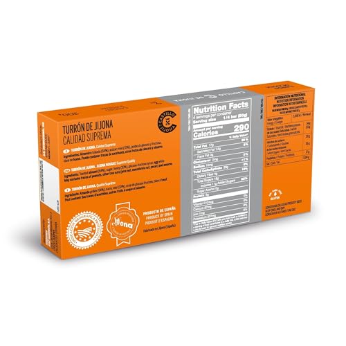 Castillo de Jijona - Turrón de Jijona - Traditioneller Nougat - Ausgewählte Mandeln - Glutenfrei - Höchste Qualität - Handgemachtes Rezept - Spanien (Jijona) - 150 Gramm