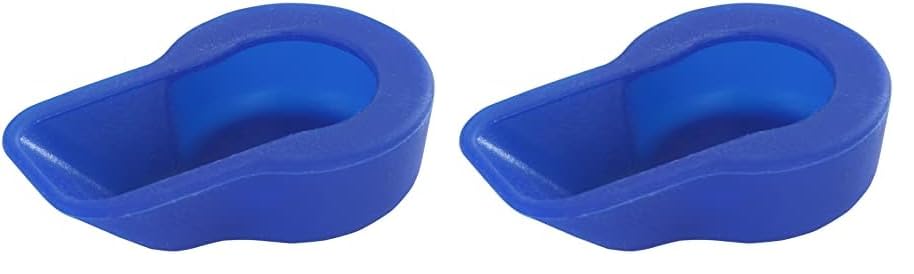 Maximex Anti-Kalk-Cap für den Wasserhahn, bequeme Entkalkung, mehrmals verwendbar, befüllen & aufschieben, für alle handelsüblichen Mischdüsen, 5,7 x 1,5 x 3,5 cm (Packung mit 2)