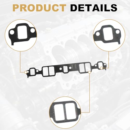 Image of Partsflow TBI Engine Gasket Set OE #260-1269, KS2666 | Compatible With GM, Chevrolet, GMC 5.7L 350 Cu In V8 TBI 1987-1995; head gasket set; head gasket kit
