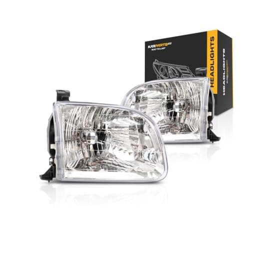 For Toyota Sequoia 2001-2004/Tundra 2003-2004 Headlight Assembly Pair Driver and Passenger Side For TO2502144 | 81150-0C020 Tundra Double Cab