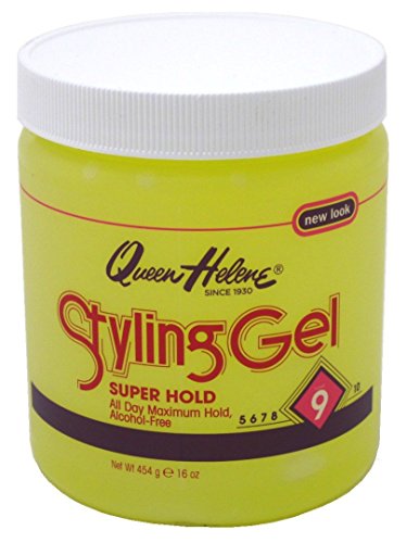 QUEEN HELENE Styling Gel Superhold [9], 16 oz (Pack of 6)