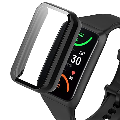 RoSoki OPPO Band 2 �Ή� �P�[�X �ی�J�o�[ �X�}�[�g�E�H�b�`�P�[�X ��̌^ �ϏՌ� PC�f�� �����^ �J�o�[ ���h�~ �������� �ϏՌ� �S�ʕی� �E���ȒP �y�� �w��h�~ OPPO Band 2 �Ή� �u���b�N