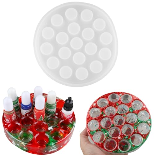19-Cavity Resin Organizer Mold
