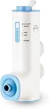 Rechargeable Bath Jets for Tub, Portable Jet Spa for Bathtub, Creates Soothing Bubbles and Massage for Relaxing Daily Use at Home (White-Blue)