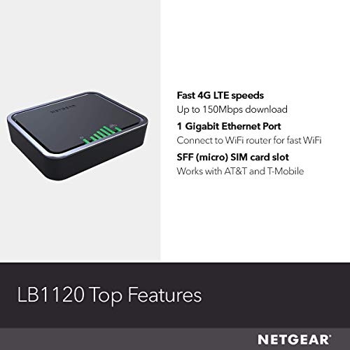 Netgear 4G Lte Broadband Modem - Use Lte As Primary Internet Connection (Lb1120) (Renewed) #TOP5