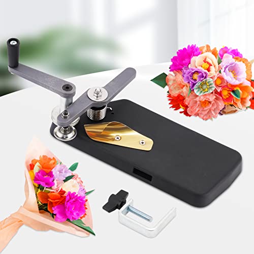 YJINGRUI Máquina Rizadora de Papel Crepé Máquina para Rizar Papel Rizador para Borde para Regalos Floristería Festivales Cumpleaños Bodas Fiestas Decoración del Hogar (Engranaje Estrecho) Cover