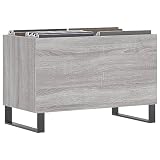 Goldonion Schrank für Scheiben, Grau, Sonoma, 74,5 x 38 x 48 cm
