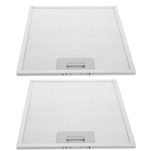 LOLIPPYY Filtros de Grasa Metálicos para Campana Extractora 2 Piezas 267×305×9 MM 5 Capas Malla Antigrasa Reemplazable para Cocina y Extractor