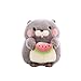 Toyvian Muñecas de Peluche de Marmota con Decoración de Escritorio de Sandía para El Dormitorio de La Casa (Color aleatorio25 Cm)