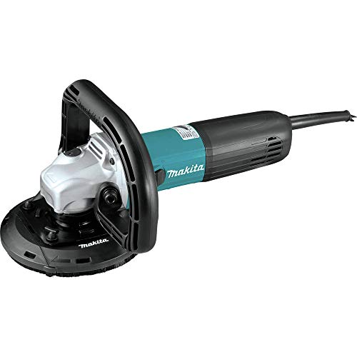 Makita PC5010CX1 5' SJS™II Compact Concrete Planer with Dust Extraction Shroud and Diamond Cup Wheel