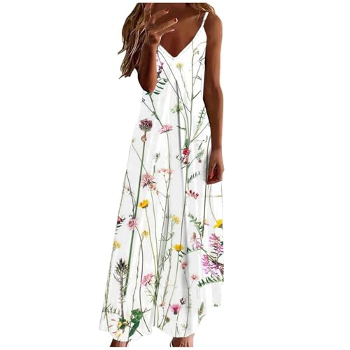 Robe d'été longue et décontractée fleurie pour vos sorties plage