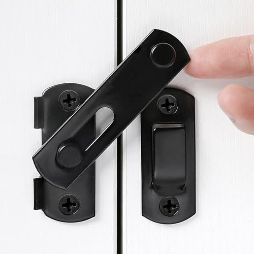 Wocoe Black Stainless Steel Latches