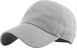 KB-LOW LGY Classic Cotton Dad Hat Adjustable Plain Cap. Polo Style Low Profile (Unstructured)...