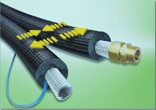 Preisvergleich Produktbild armacell Solar Edelstahlwellrohr ARMAFLEX DuoSolar DN 16 x 14mm , 50mtr