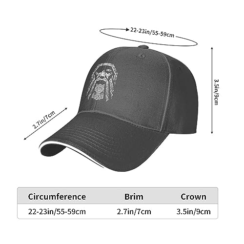 Chapeau de bonnet Viking Valhalla avec impression 3D respirante - 7